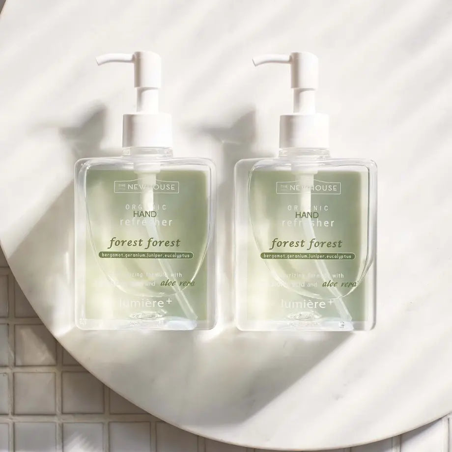 THE NEWHOUSE × Lumiere+ Hand Gel forest forest, 2-Bottle Set